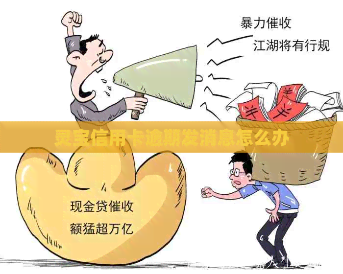 灵宝信用卡逾期发消息怎么办