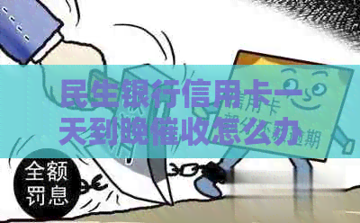 民生银行信用卡一天到晚怎么办
