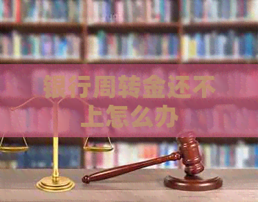 银行周转金还不上怎么办
