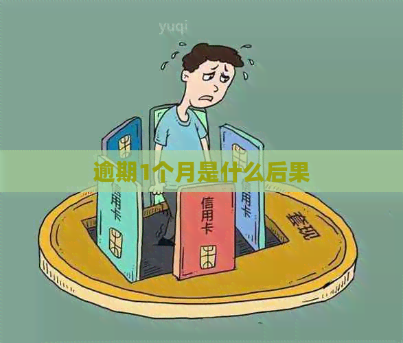 逾期1个月是什么后果