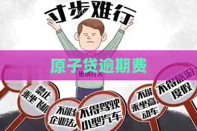 原子贷逾期费