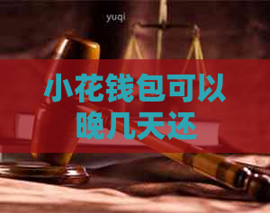 小花钱包可以晚几天还