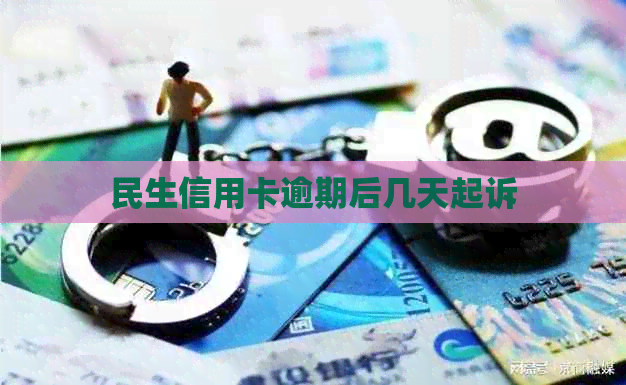 民生信用卡逾期后几天起诉