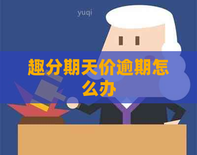 趣分期天价逾期怎么办