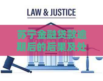 苏宁金融贷款逾期后的后果及处理方式