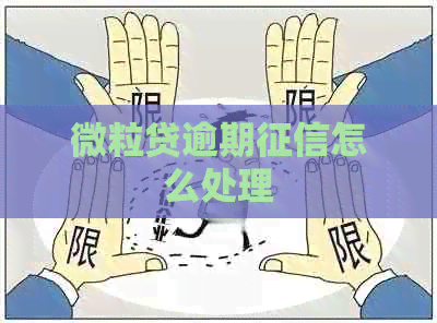 微粒贷逾期怎么处理