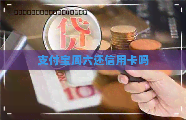 支付宝周六还信用卡吗