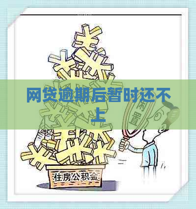 网贷逾期后暂时还不上