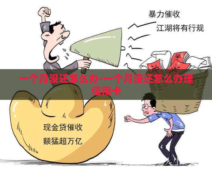 一个月没还怎么办-一个月没还怎么办理信用卡