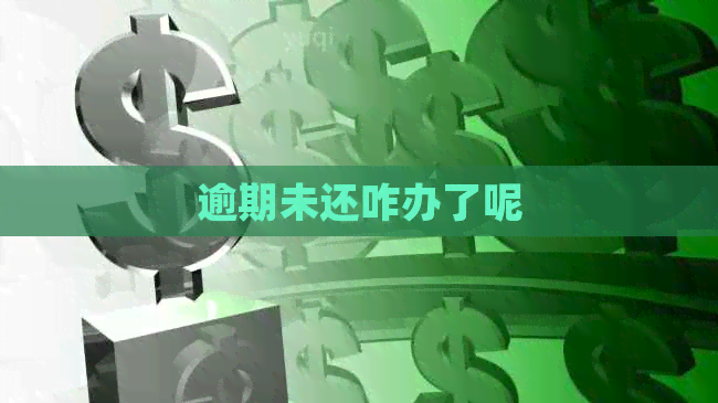 逾期未还咋办了呢