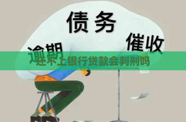 还不上银行贷款会判刑吗