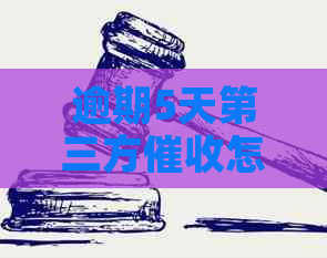 逾期5天第三方怎么办