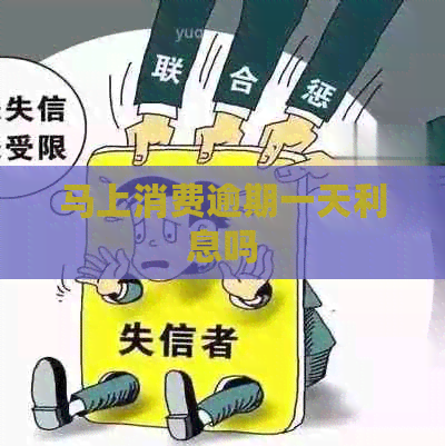 马上消费逾期一天利息吗