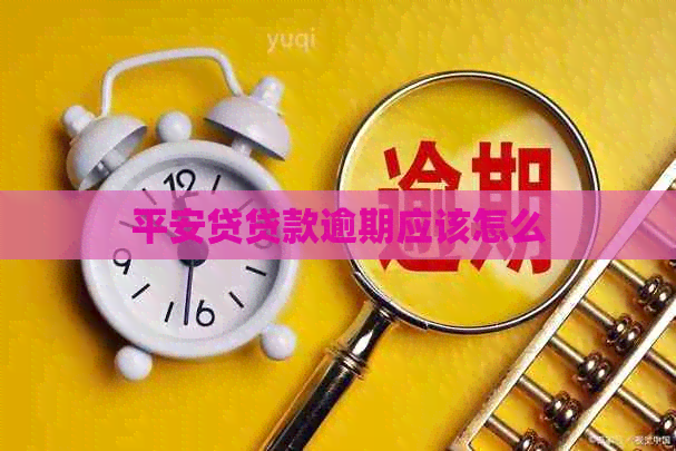 平安贷贷款逾期应该怎么