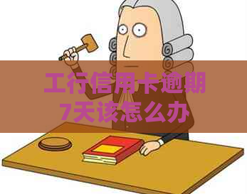 工行信用卡逾期7天该怎么办