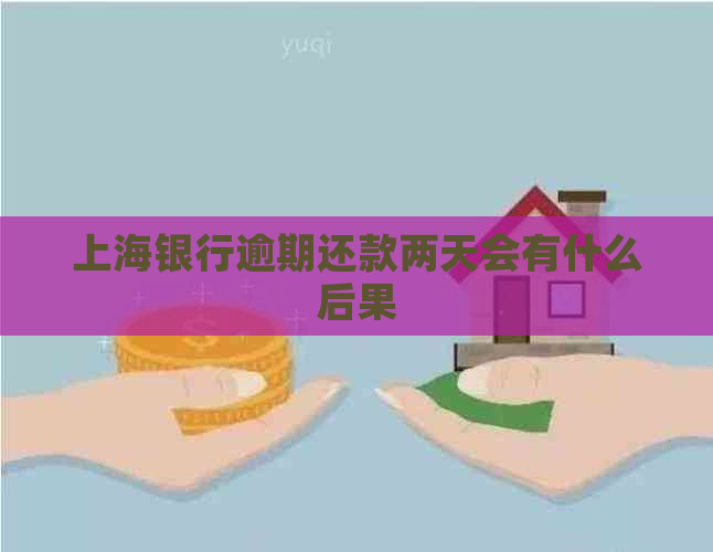 上海银行逾期还款两天会有什么后果