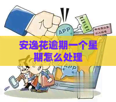 安逸花逾期一个星期怎么处理