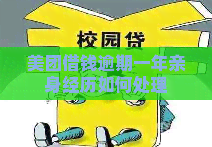美团借钱逾期一年亲身经历如何处理