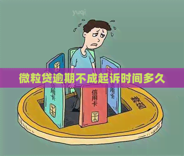 微粒贷逾期不成起诉时间多久