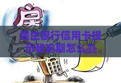 民生银行信用卡提示我逾期怎么办