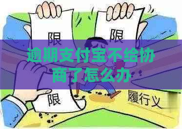 逾期支付宝不给协商了怎么办
