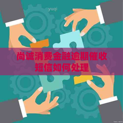 尚诚消费金融逾期短信如何处理