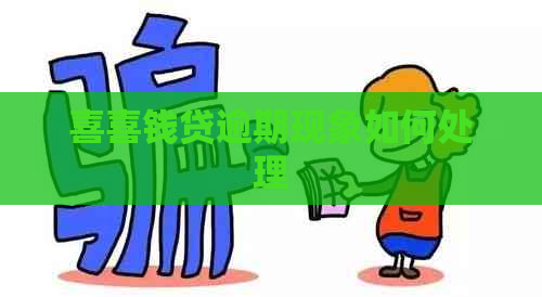 喜喜钱贷逾期现象如何处理