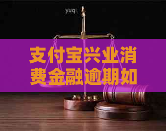 支付宝兴业消费金融逾期如何解决