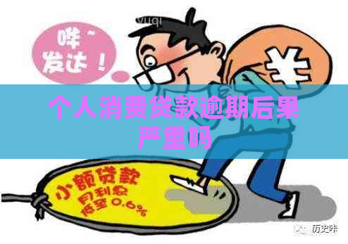 个人消费贷款逾期后果严重吗
