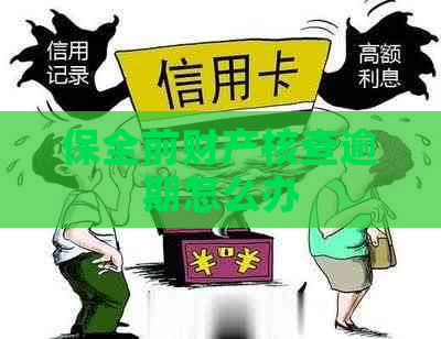 保全前财产核查逾期怎么办