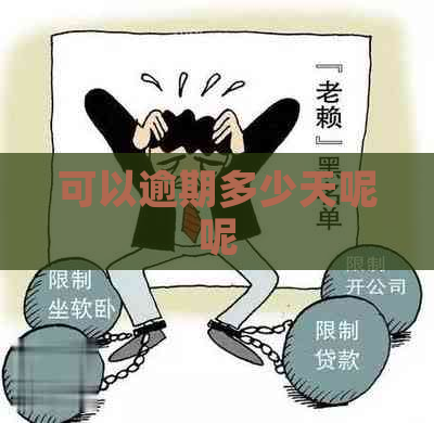 可以逾期多少天呢呢