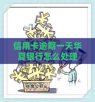 信用卡逾期一天华夏银行怎么处理