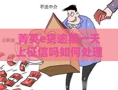 菁英e贷逾期一天上吗如何处理