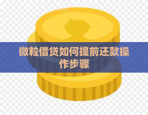 微粒借贷如何提前还款操作步骤