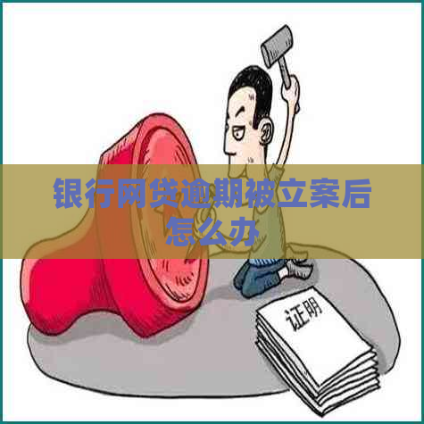 银行网贷逾期被立案后怎么办