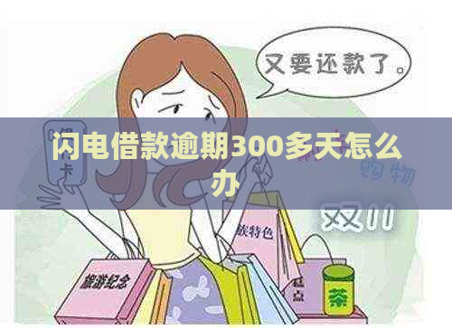 闪电借款逾期300多天怎么办