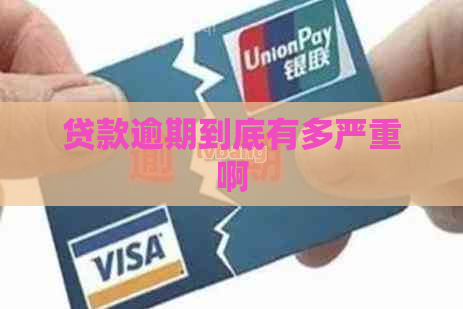 贷款逾期到底有多严重啊