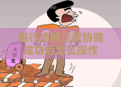 银行逾期还款协商成功后怎么操作