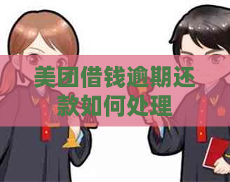 美团借钱逾期还款如何处理