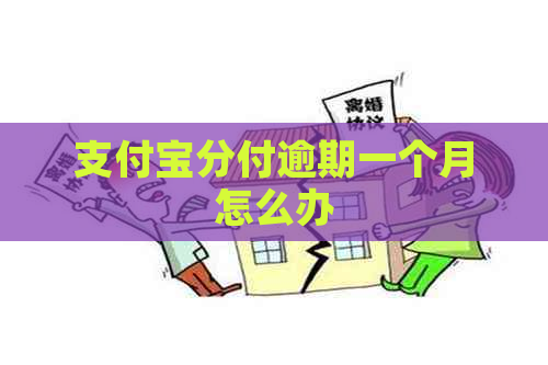 支付宝分付逾期一个月怎么办