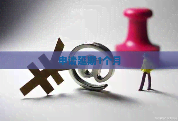 申请延期1个月