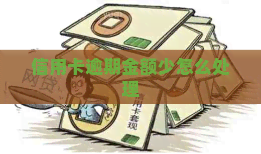 信用卡逾期金额少怎么处理