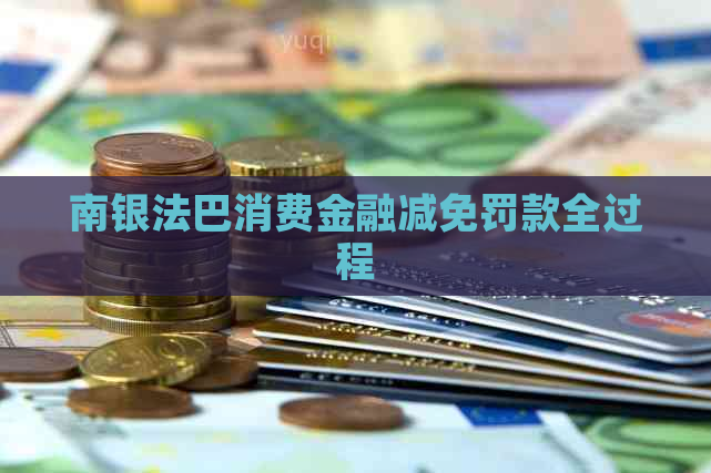 南银法巴消费金融减免罚款全过程