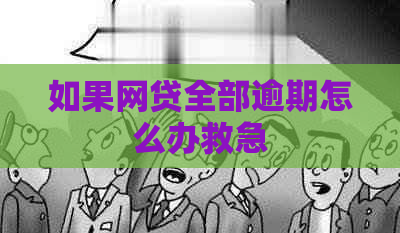 如果网贷全部逾期怎么办救急