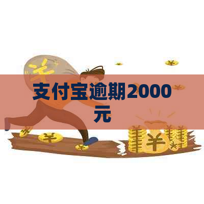 支付宝逾期2000元