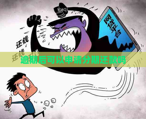 逾期后可以申请分期还款吗