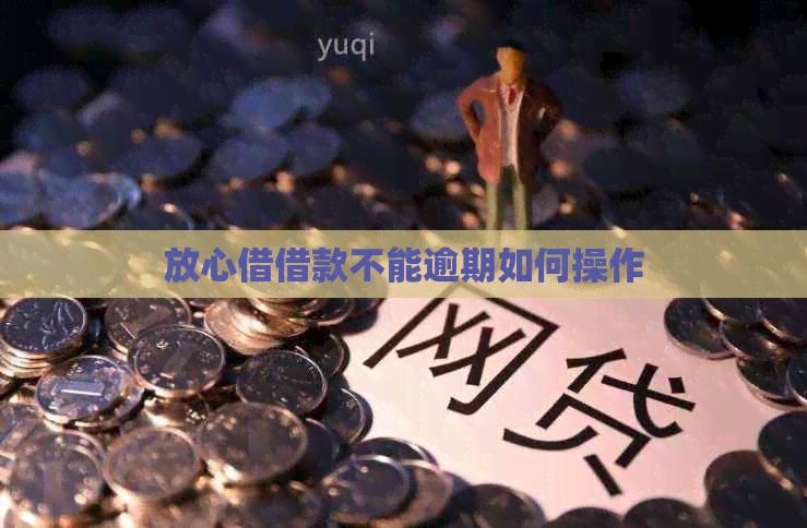 放心借借款不能逾期如何操作