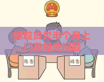微粒贷欠半个月上门及相关问题