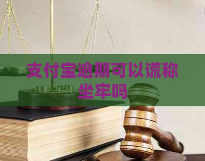 支付宝逾期可以谎称坐牢吗