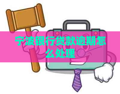 宁波银行贷款逾期怎么处理